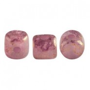 Les perles par Puca® Minos kralen Rose opal bronze 71020/15496